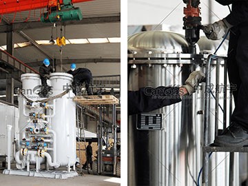 PSA制氮機(jī)中碳分子篩填裝指南